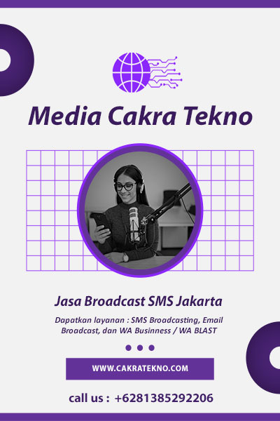 Jasa Broadcast SMS Jakarta