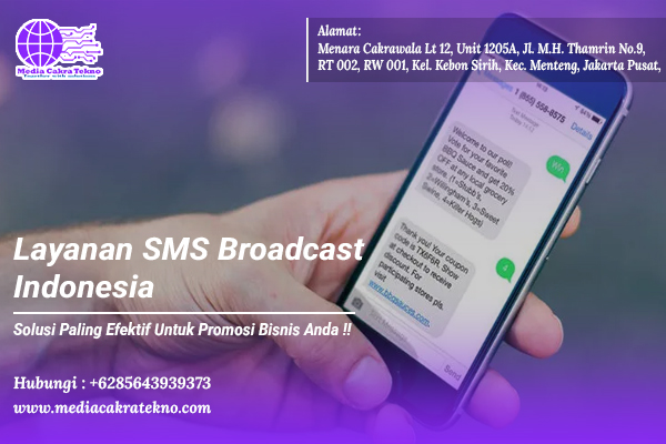 Layanan SMS Broadcast Indonesia
