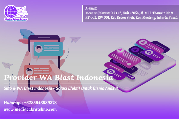 Provider WA Blast Indonesia